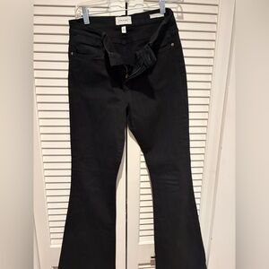 FRAME Black Jeans - Le high flare